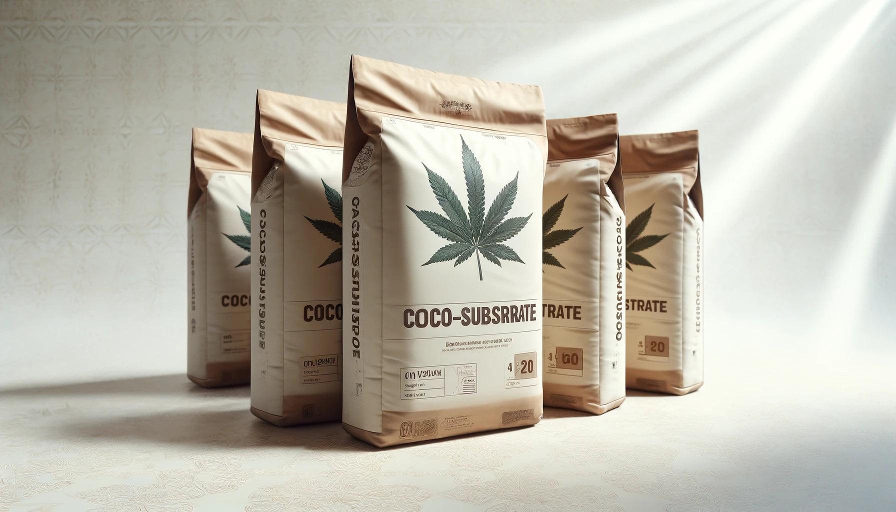 Coco-Substrat Säcke Bannerbild