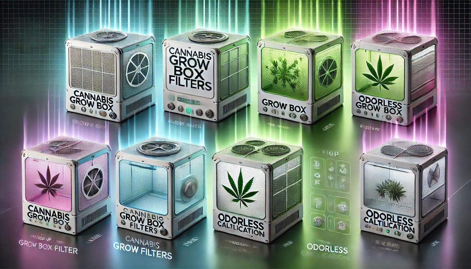 Geruchsneutral anbauen: Top Cannabis Growbox Filter