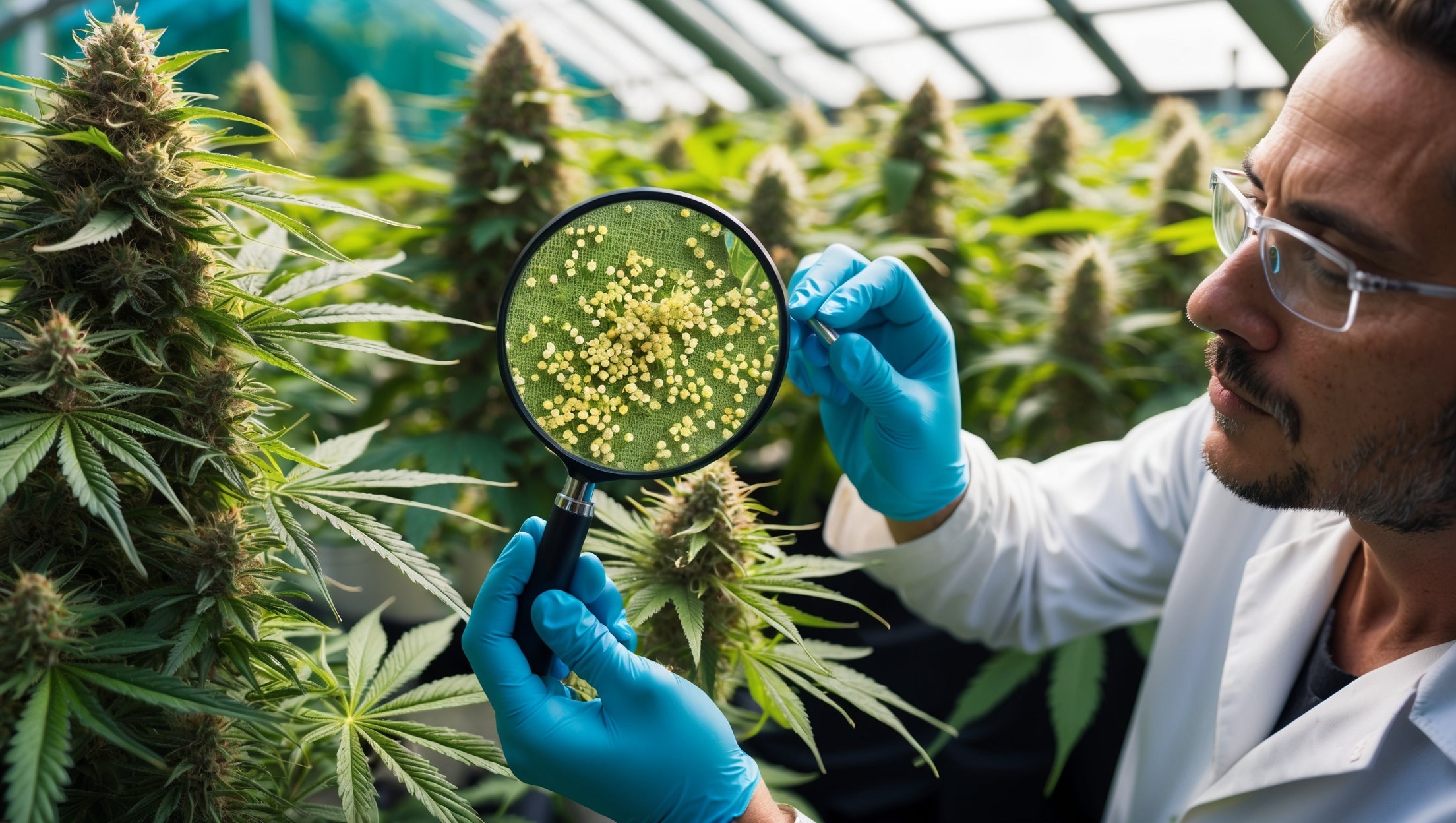 Cannabis Pollen sammeln und züchten