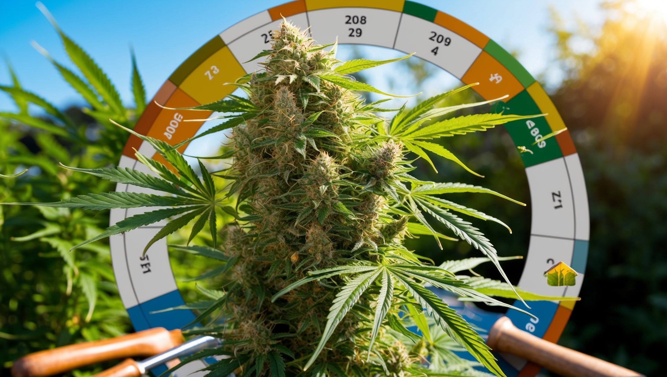 Cannabis Outdoor Anbaukalender