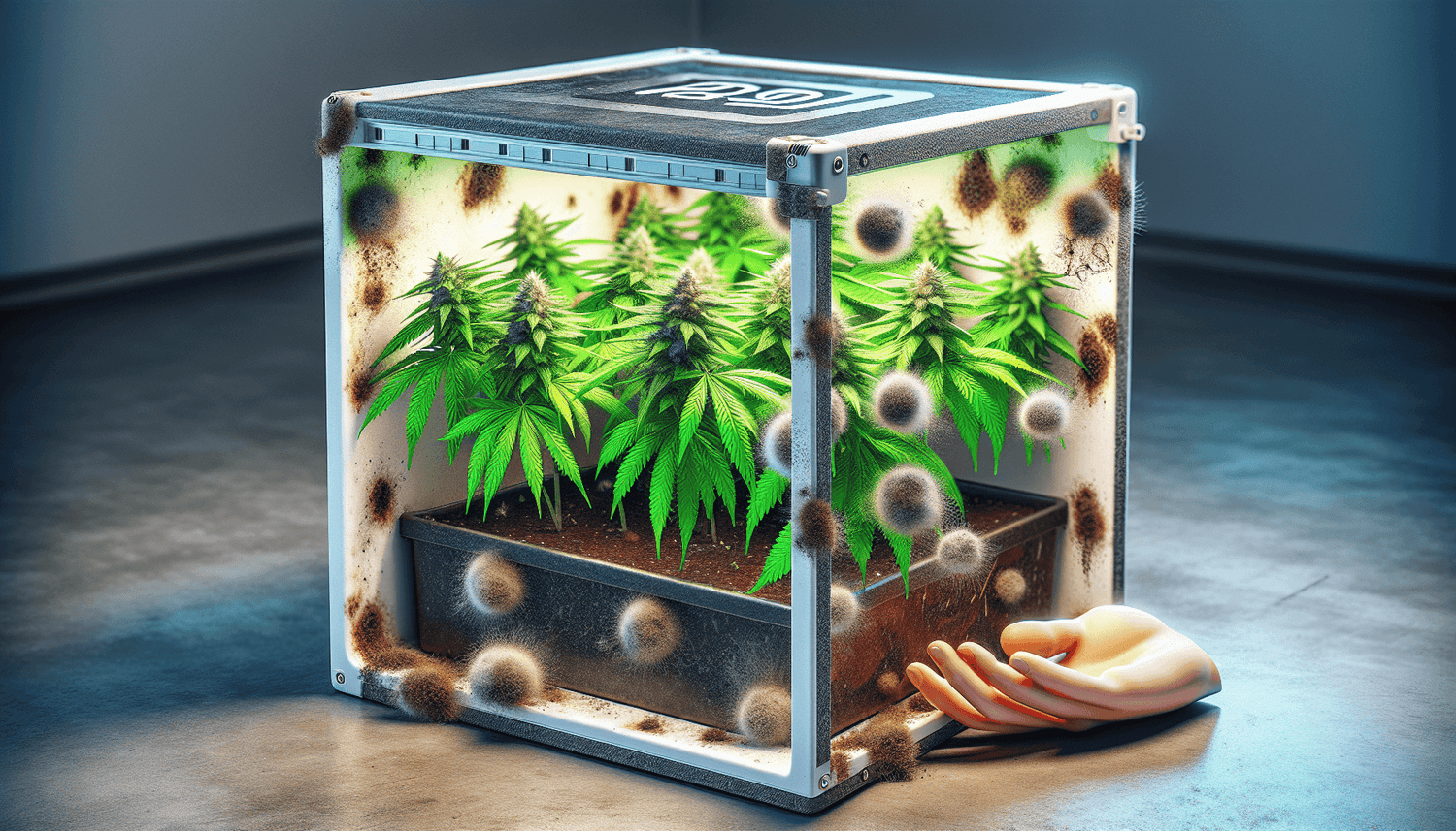 Schimmel in der Cannabis Growbox? So wirst du ihn los!