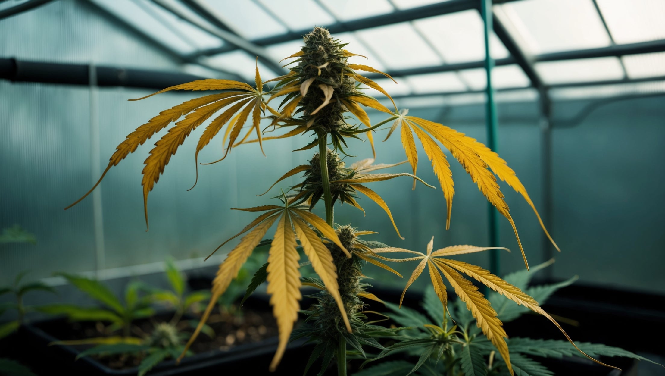 Cannabis Stickstoffmangel