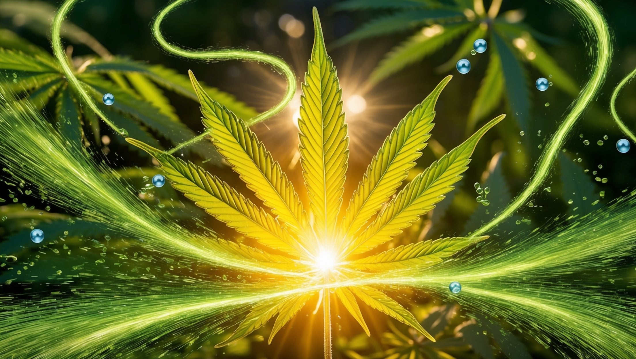 Cannabis Photosynthese Prozess