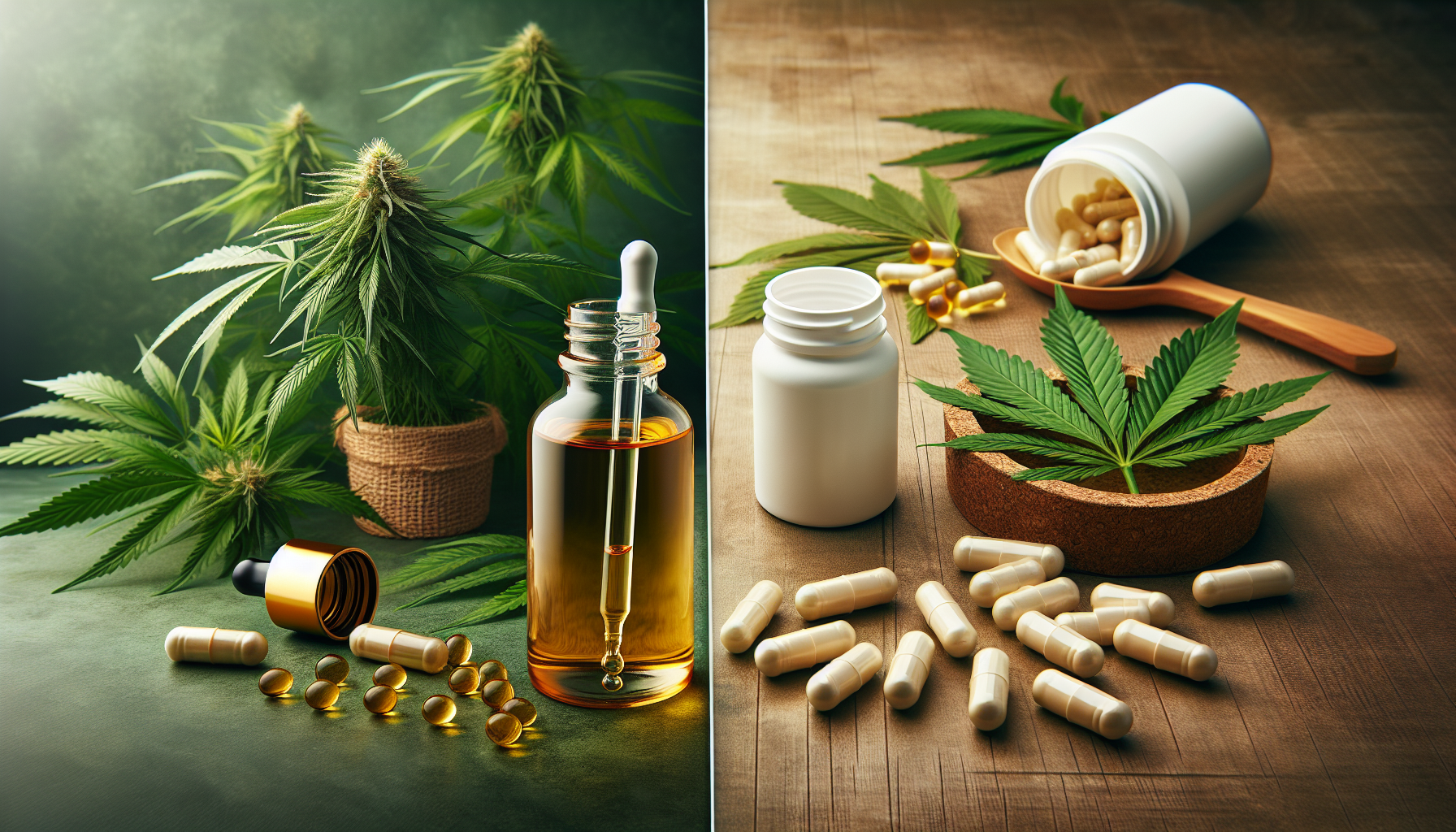 CBD Öl oder Kapseln? Vor- und Nachteile - aboutweed