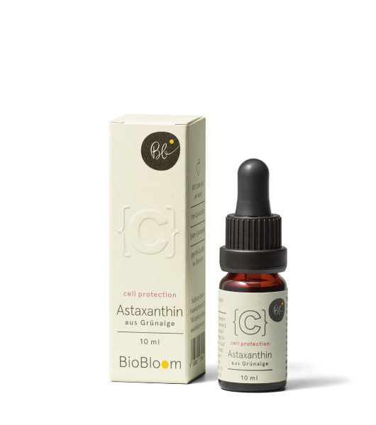 Astaxanthin from green algae - cell protection