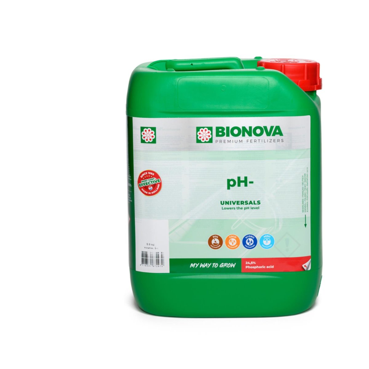 Bionova pH- Minus 5 Liter