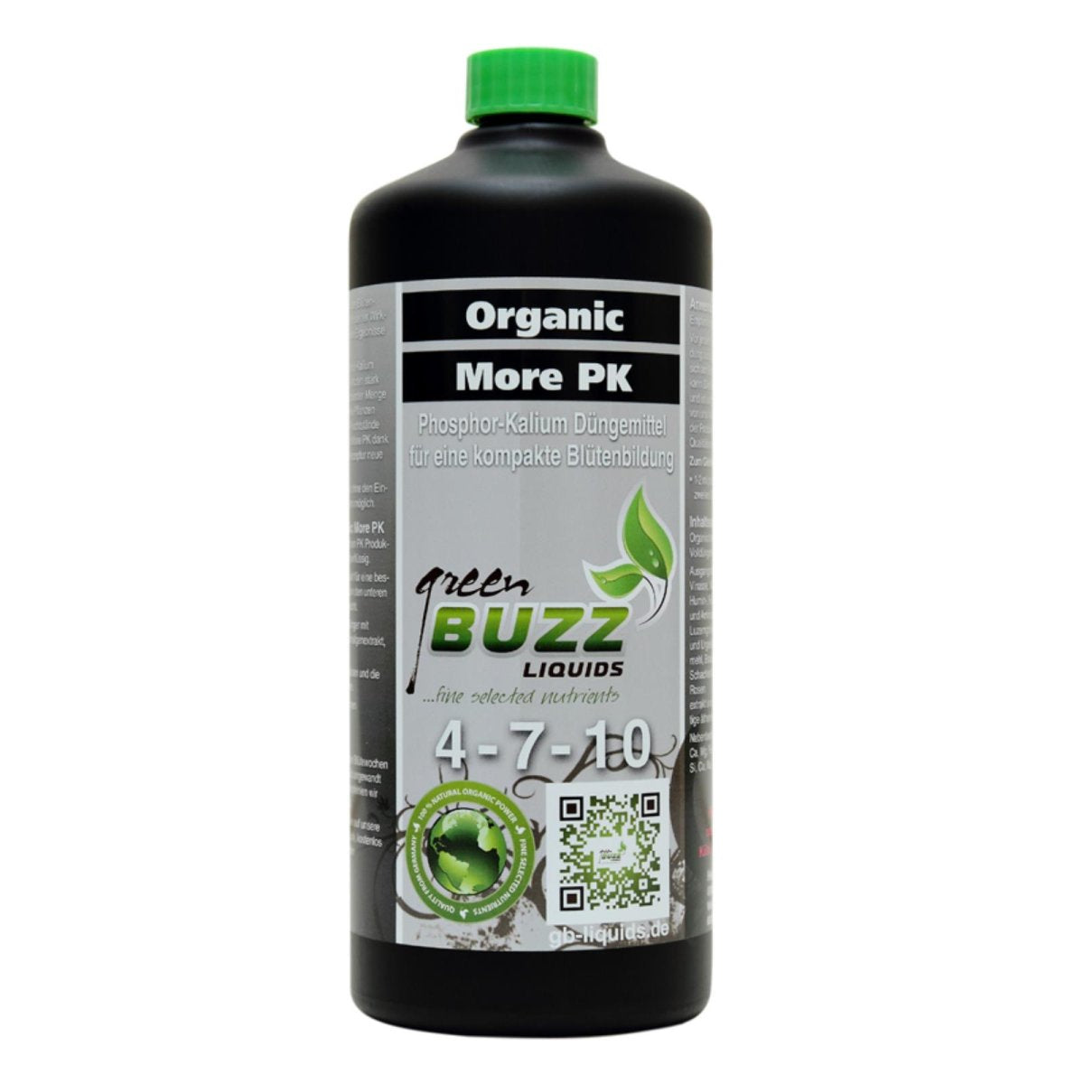 Green Buzz Liquids Organic More PK 1 Liter