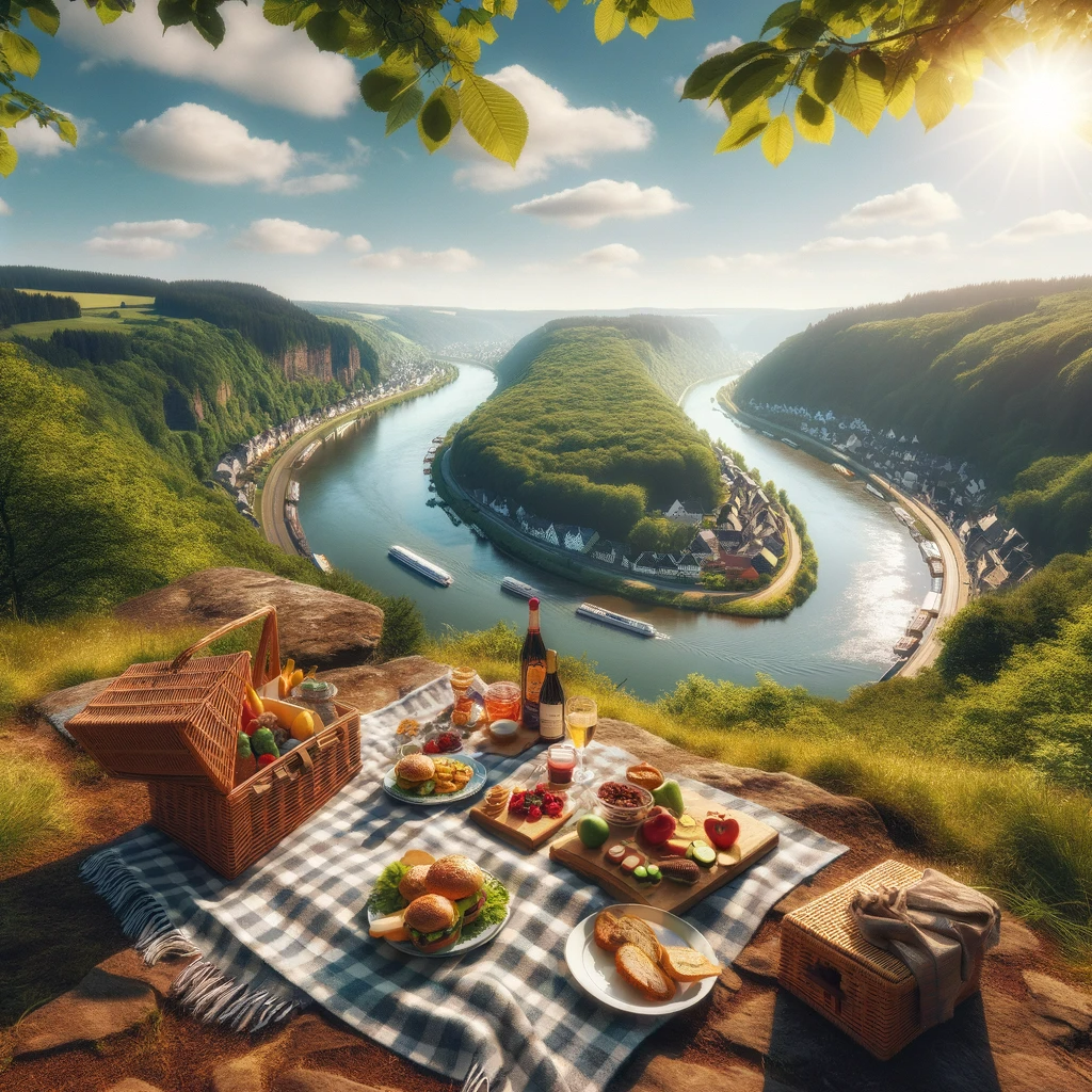 Picknick Cloef Saar-Schleife
