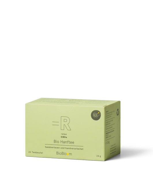 Organic hemp tea box - relax