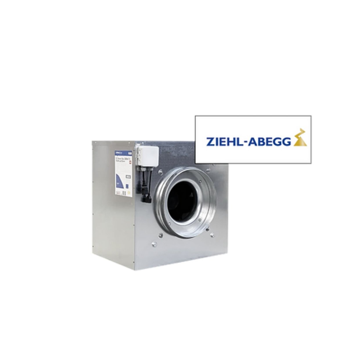 CarbonActiv Lüfter EC Ziehl-Abegg (ZA) Power Box 5500m3/h 1200Pa ⌀400mm
