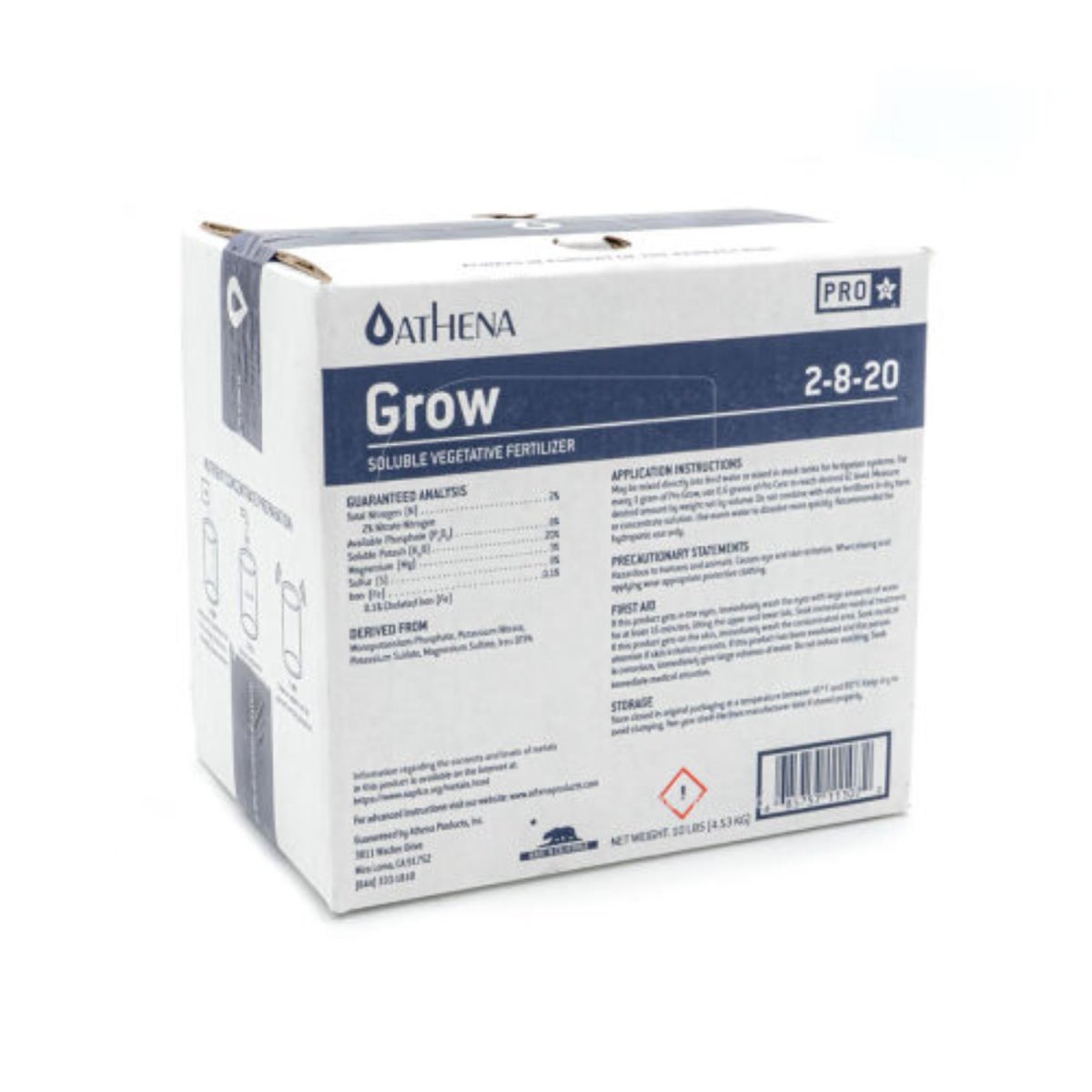 Athena Pro Grow 11.36 kg box
