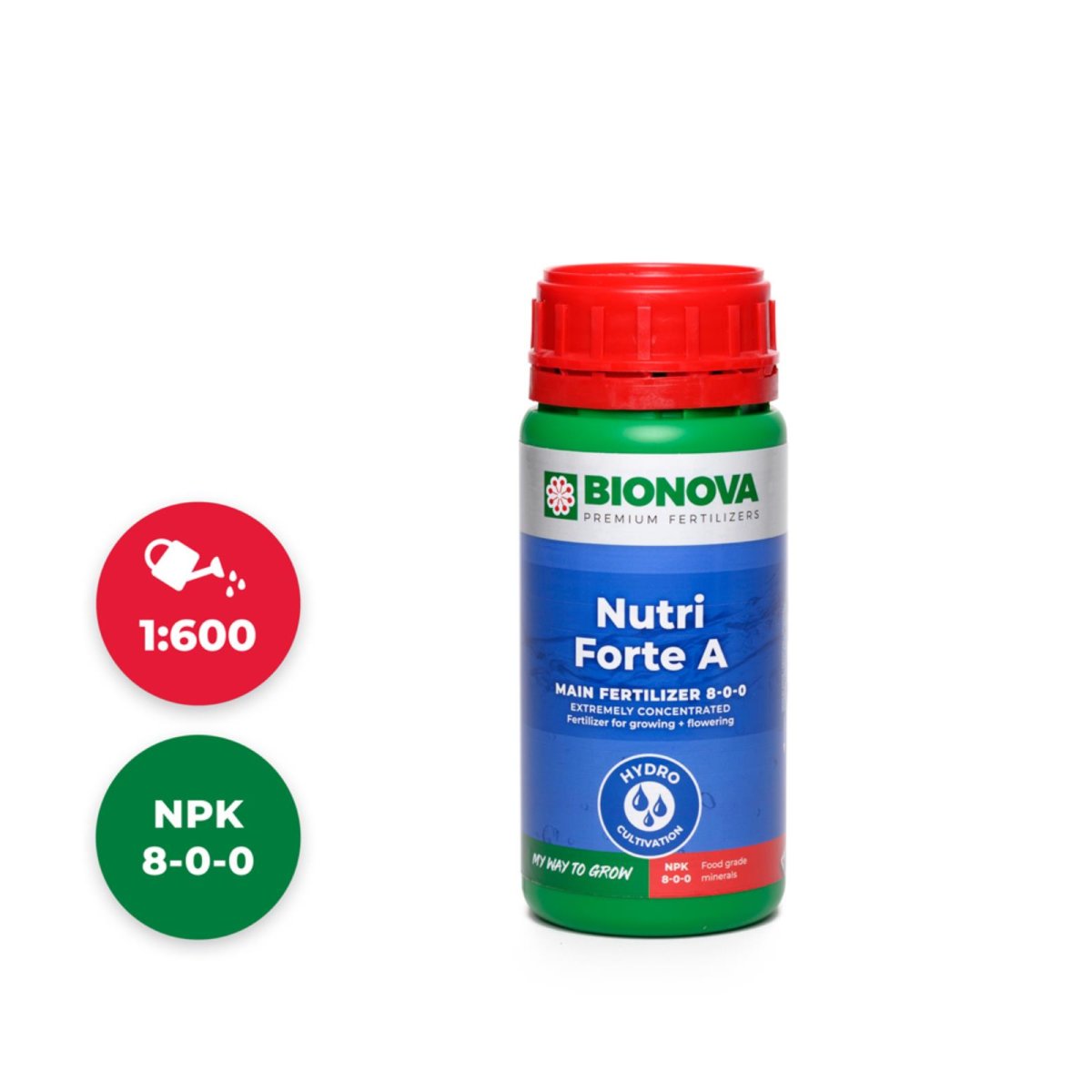 Bionova Nutri Forte A + B Hydro je 250 ml