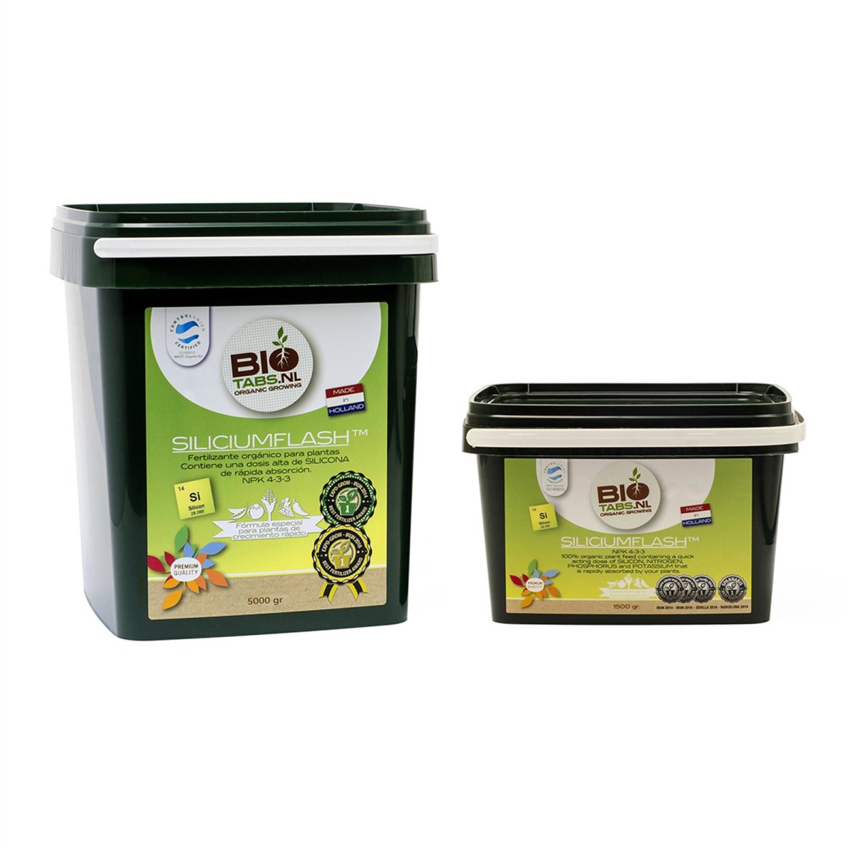 BioTabs Silicon Flash 1.5 kg and 5 kg