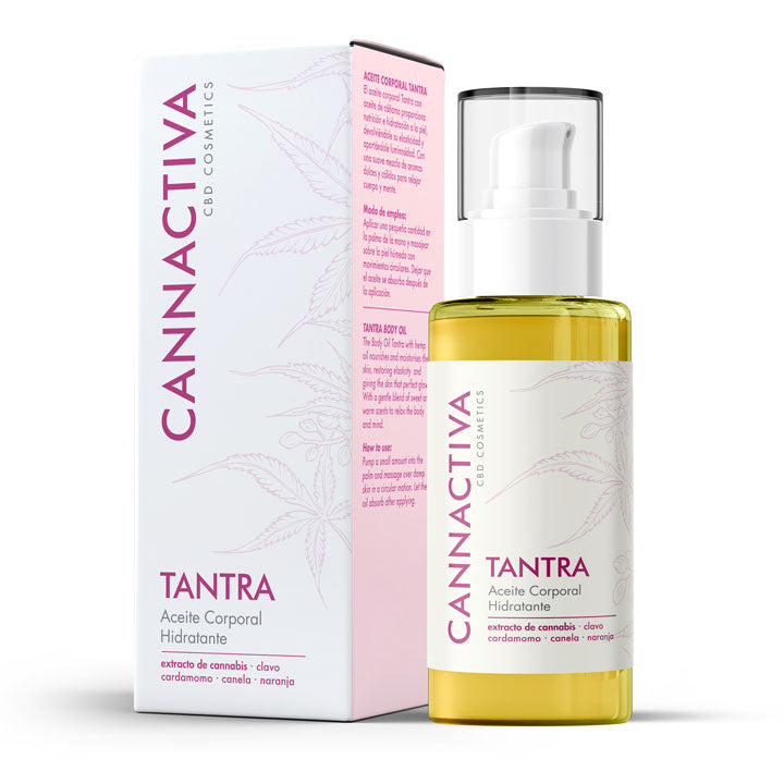 CANNACTIVA CBD BODY OIL TANTRA 100ML