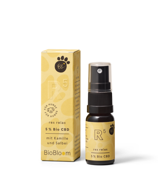 5% organic CBD oil for dogs - rex relax