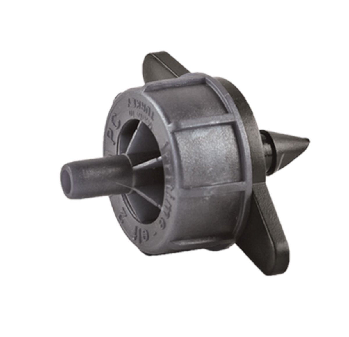 Druckventil Schwarz für Bewässerungsspinne und Kapillarschlauch 2 (L/h)