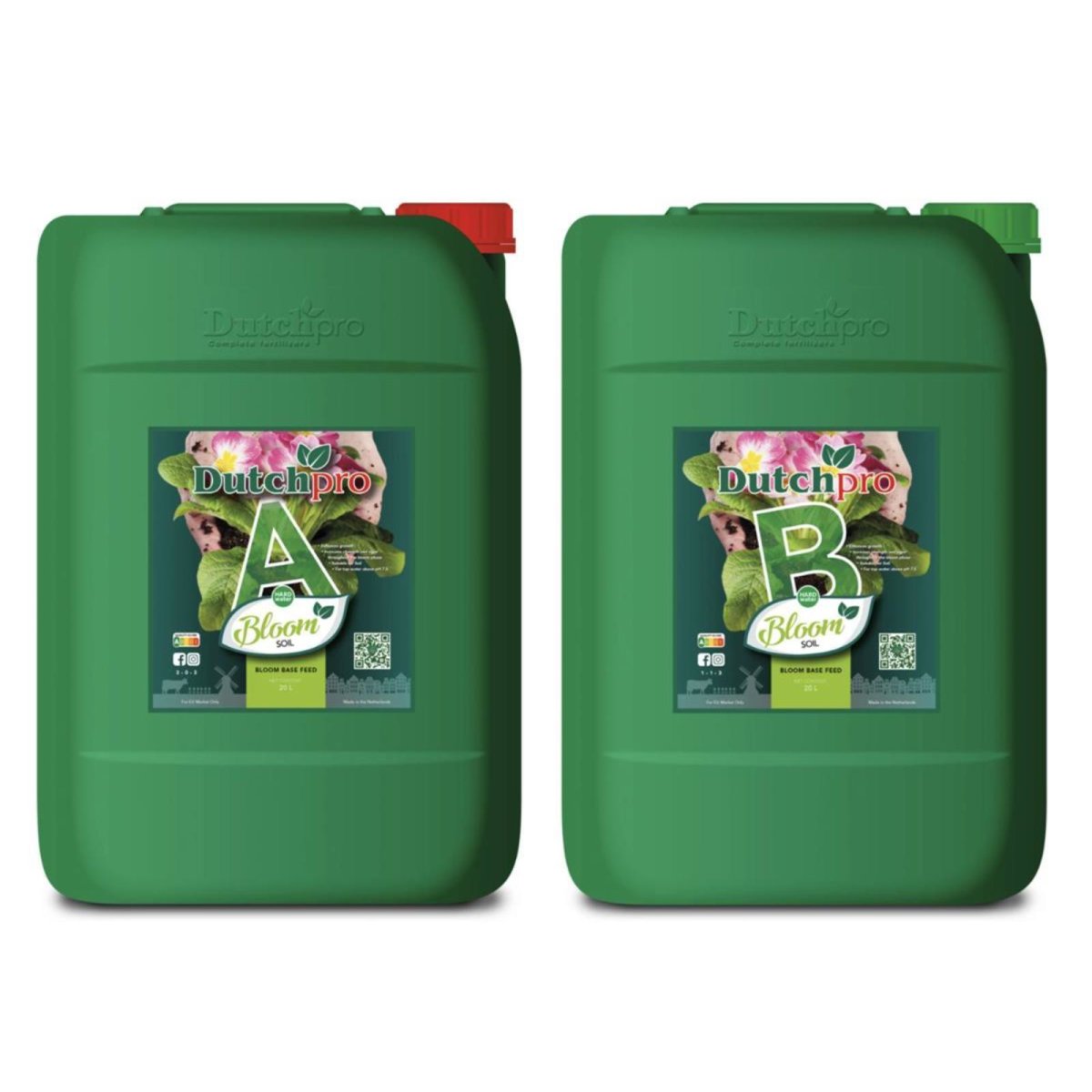 Dutchpro Bloom A+B Soil soft water 20 liters each
