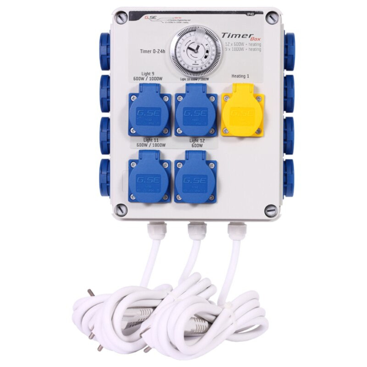 GSE II Timer Box 12x600 W plus Heizung