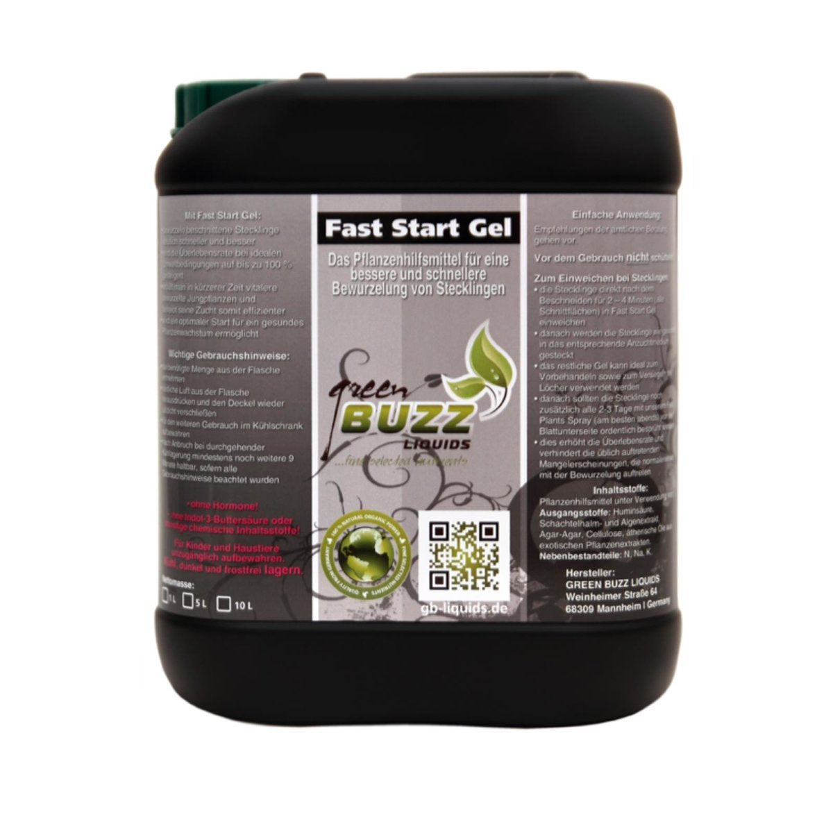 Green Buzz Liquids Fast Start Gel 5 Liter