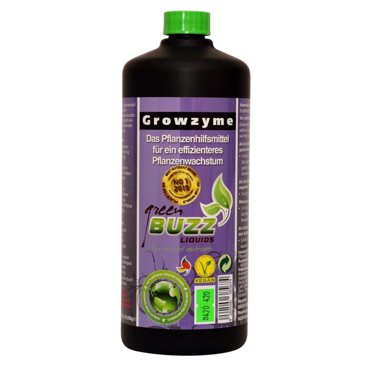 Green Buzz Liquids Growzyme 1 liter