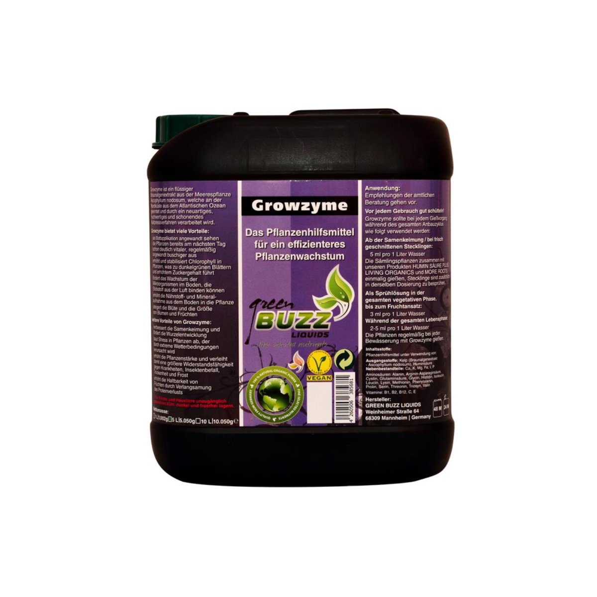 Green Buzz Liquids Growzyme 5 liters