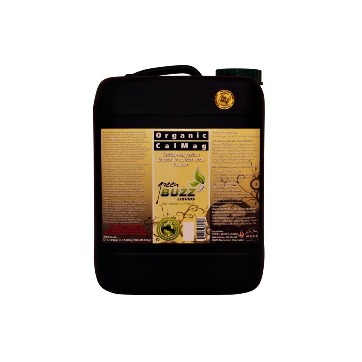 Green Buzz Liquids Organic CalMag 10 Liter