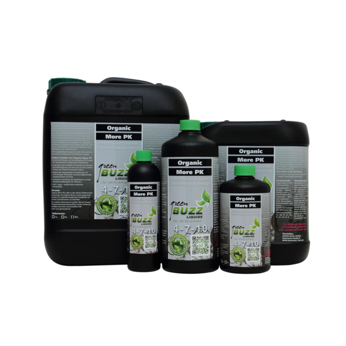 Green Buzz Liquids Organic More PK