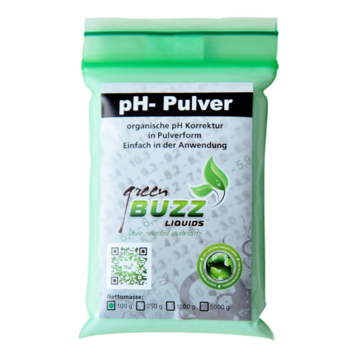 Green Buzz Liquids pH- Pulver 100 g