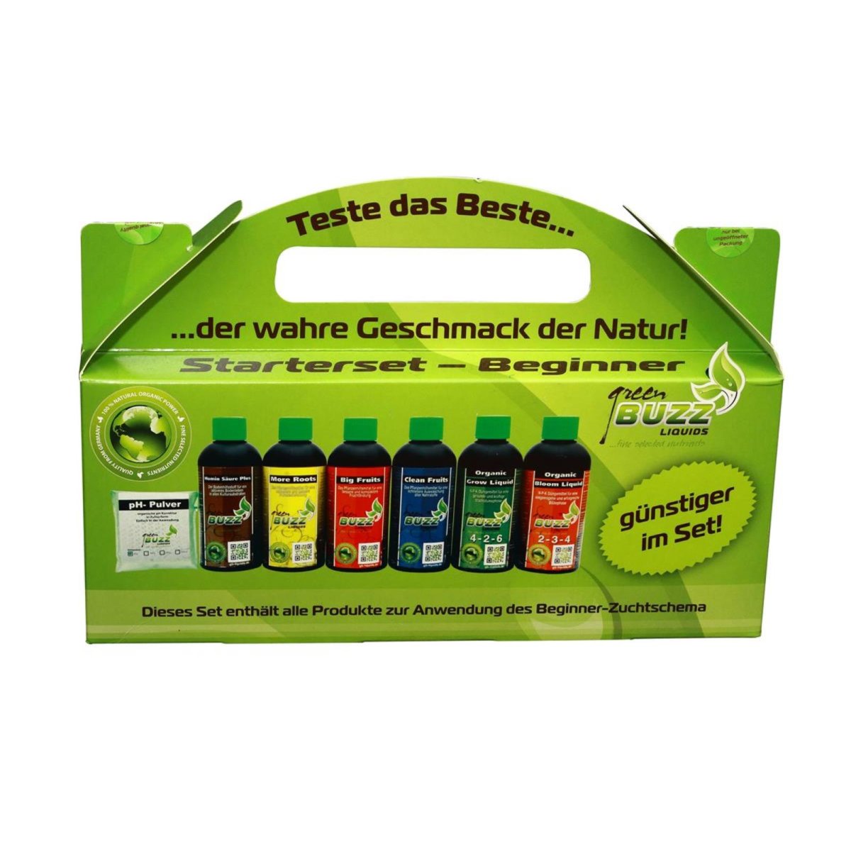Green Buzz Liquids Starterset Beginner