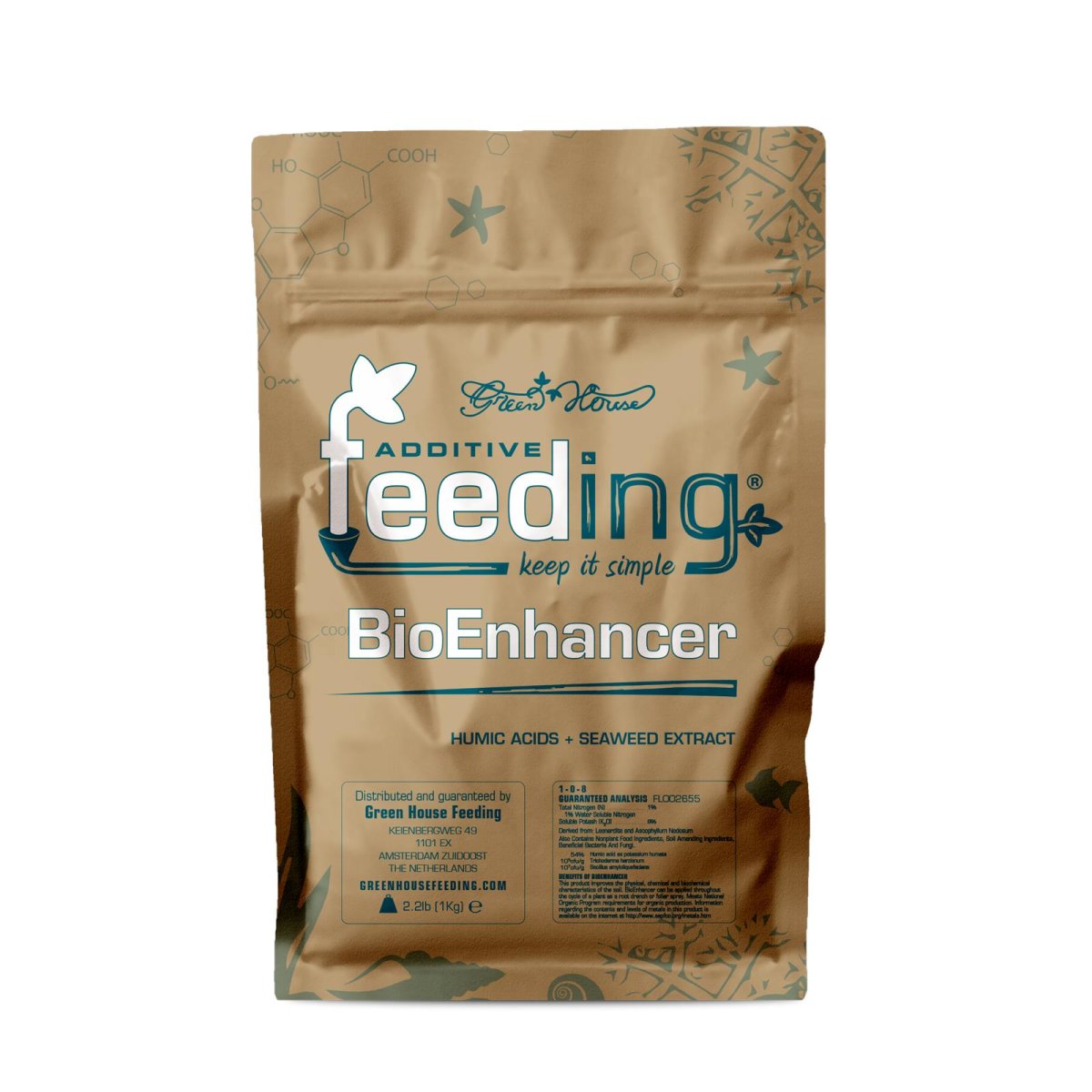 Green House Powder Feeding Bio Enhancer 1 kg
