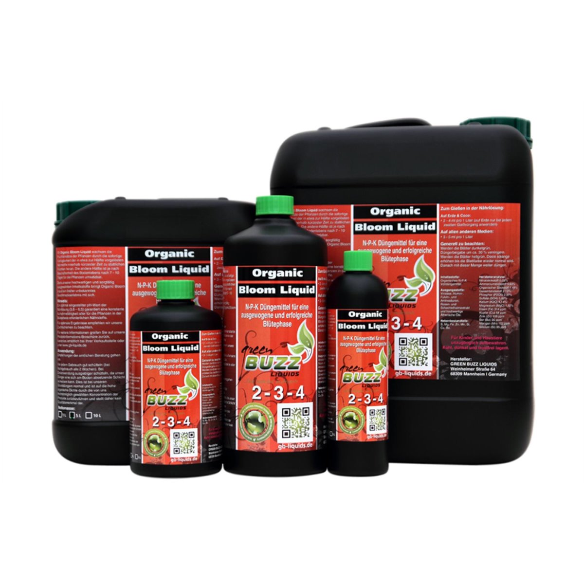 Green Buzz Liquids Organic Bloom Liquid