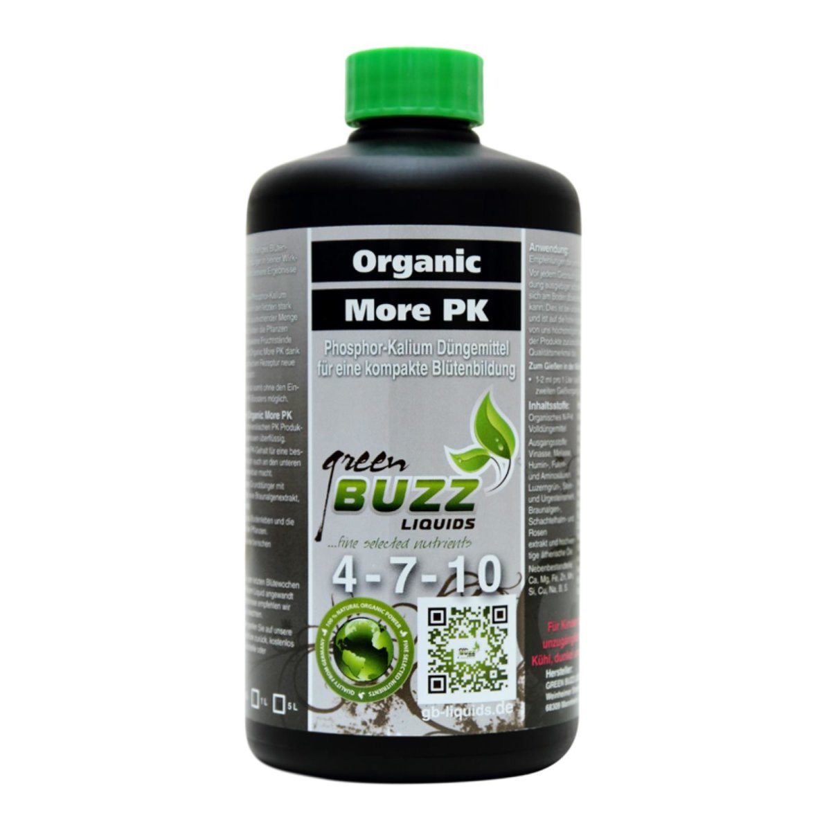 Green Buzz Liquids Organic More PK 500 ml