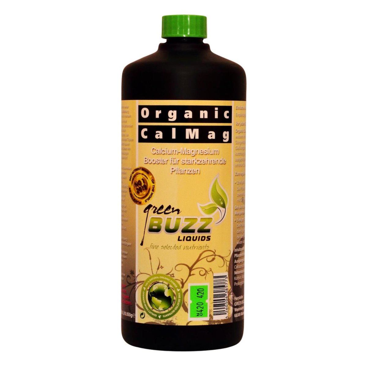 Green Buzz Liquids Organic CalMag 1 Liter