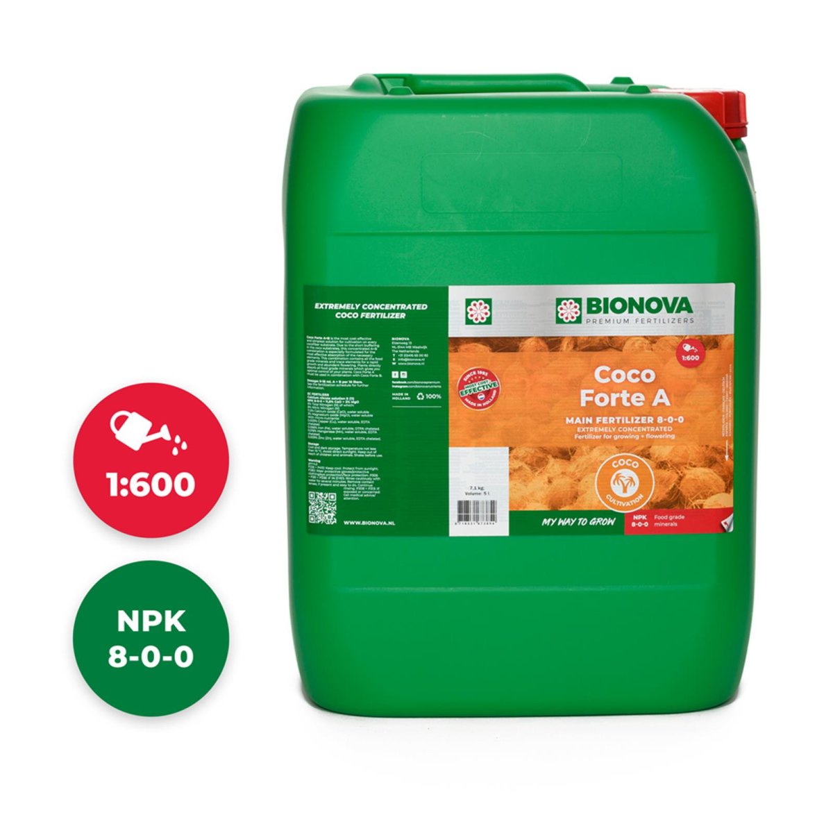 Bionova Coco Forte A+B je 20 Liter