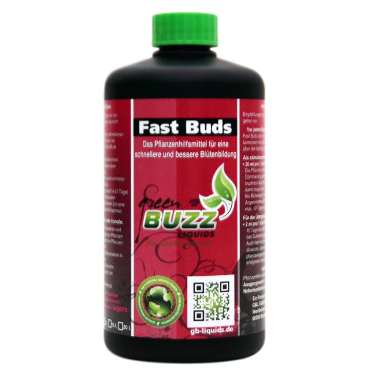 Green Buzz Liquids Fast Buds 500 ml
