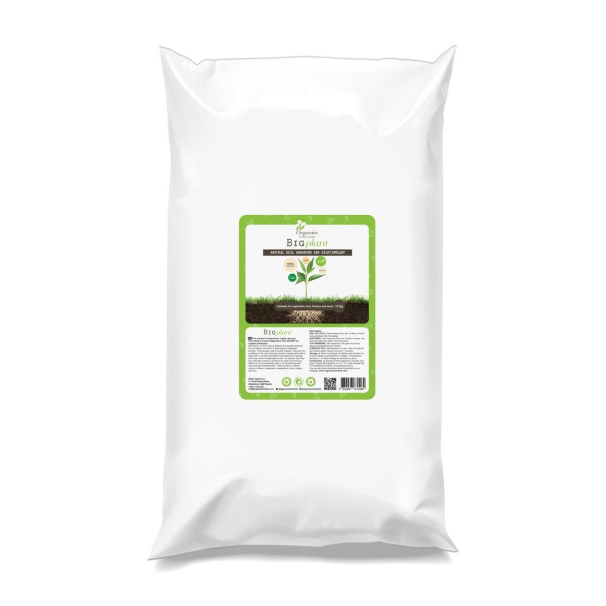 Organics Nutrients Big Plant 10 kg