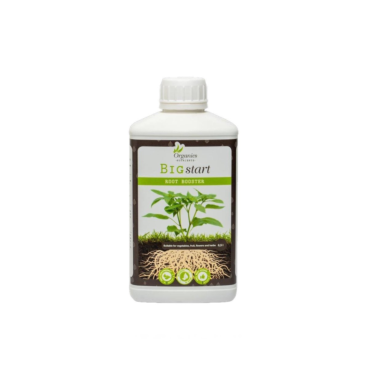 Organics Nutrients Big start 500ml, 1L or 5L