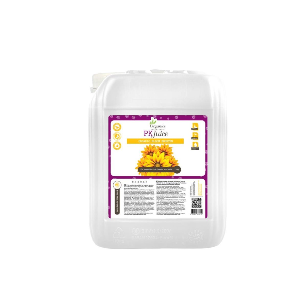 Organics Nutrients PK Juice 10 l