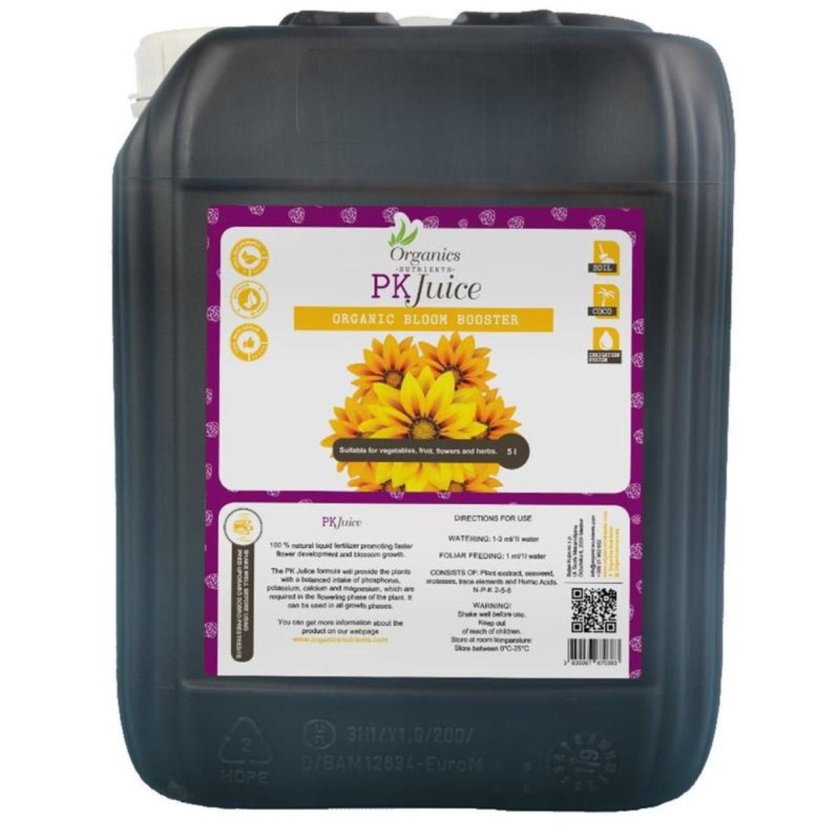 Organics Nutrients PK Juice 5 l
