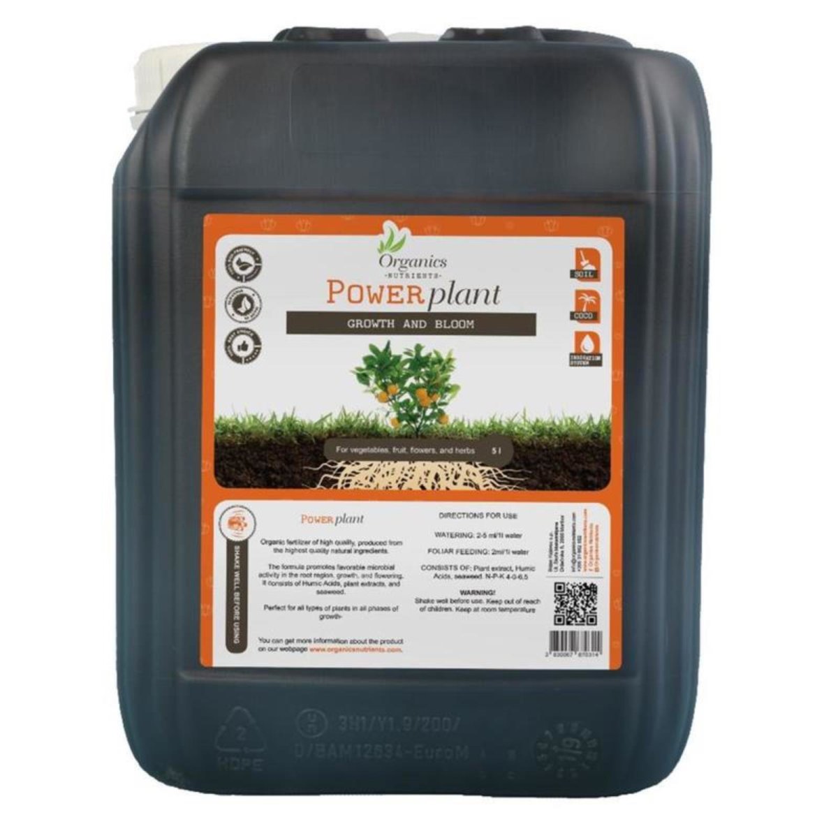 Organics Nutrients Power Plant 5 l