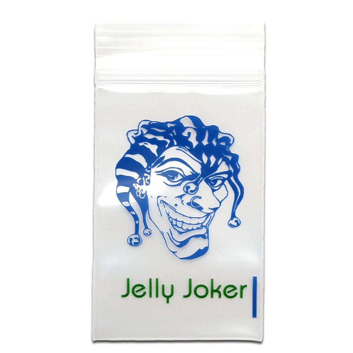 JJ-Zipperbags Joker Head, 70µm Baggys 60x80mm, 100 Stück