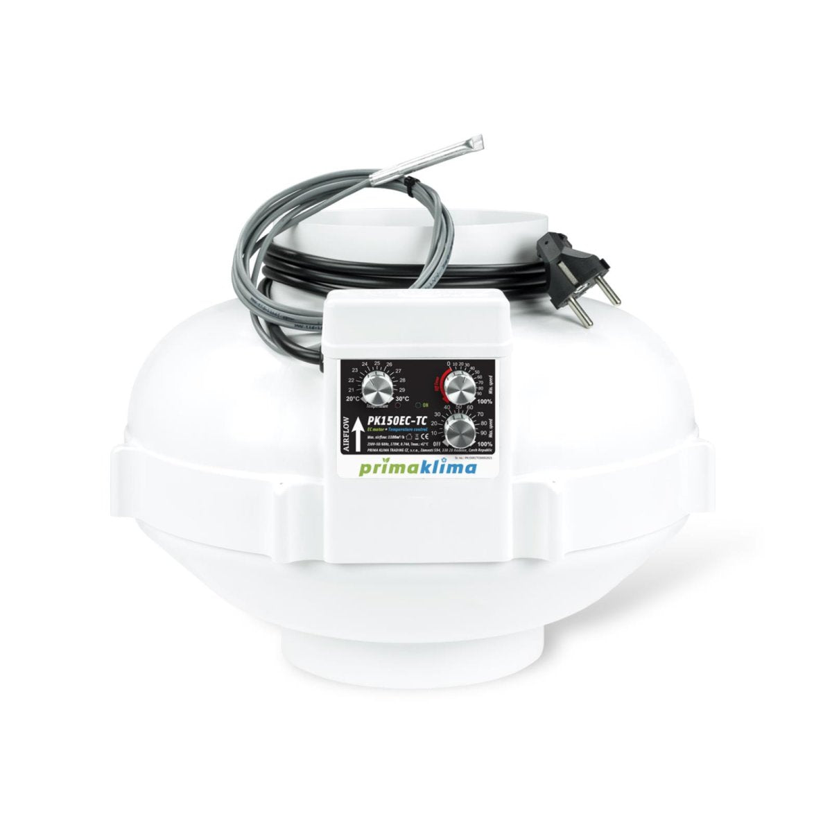 PrimaKlima PK150EC-TC Temperatur geregelt