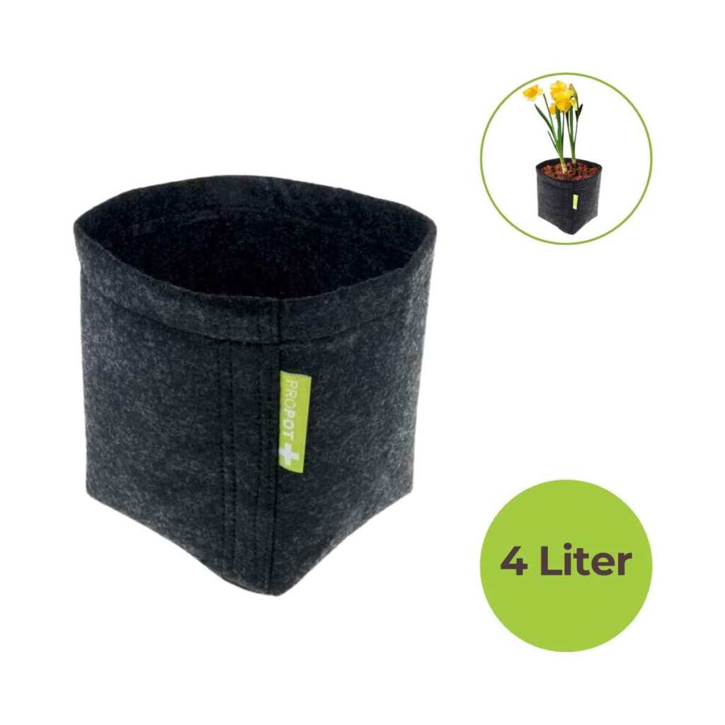 PROPOT fabric pots 1.5 - 50 L Garden Highpro - 4 L