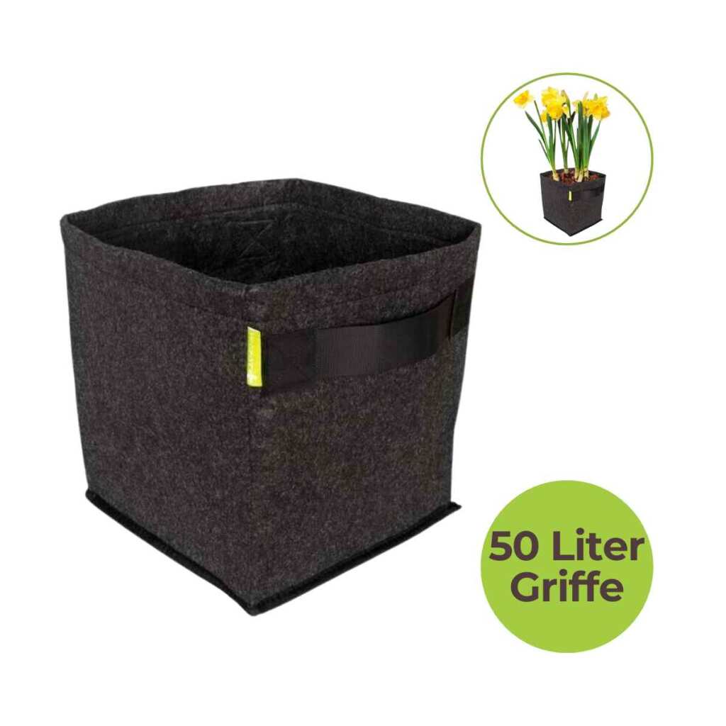 PROPOT fabric pots 1.5 - 50 L Garden Highpro - 50 L handles
