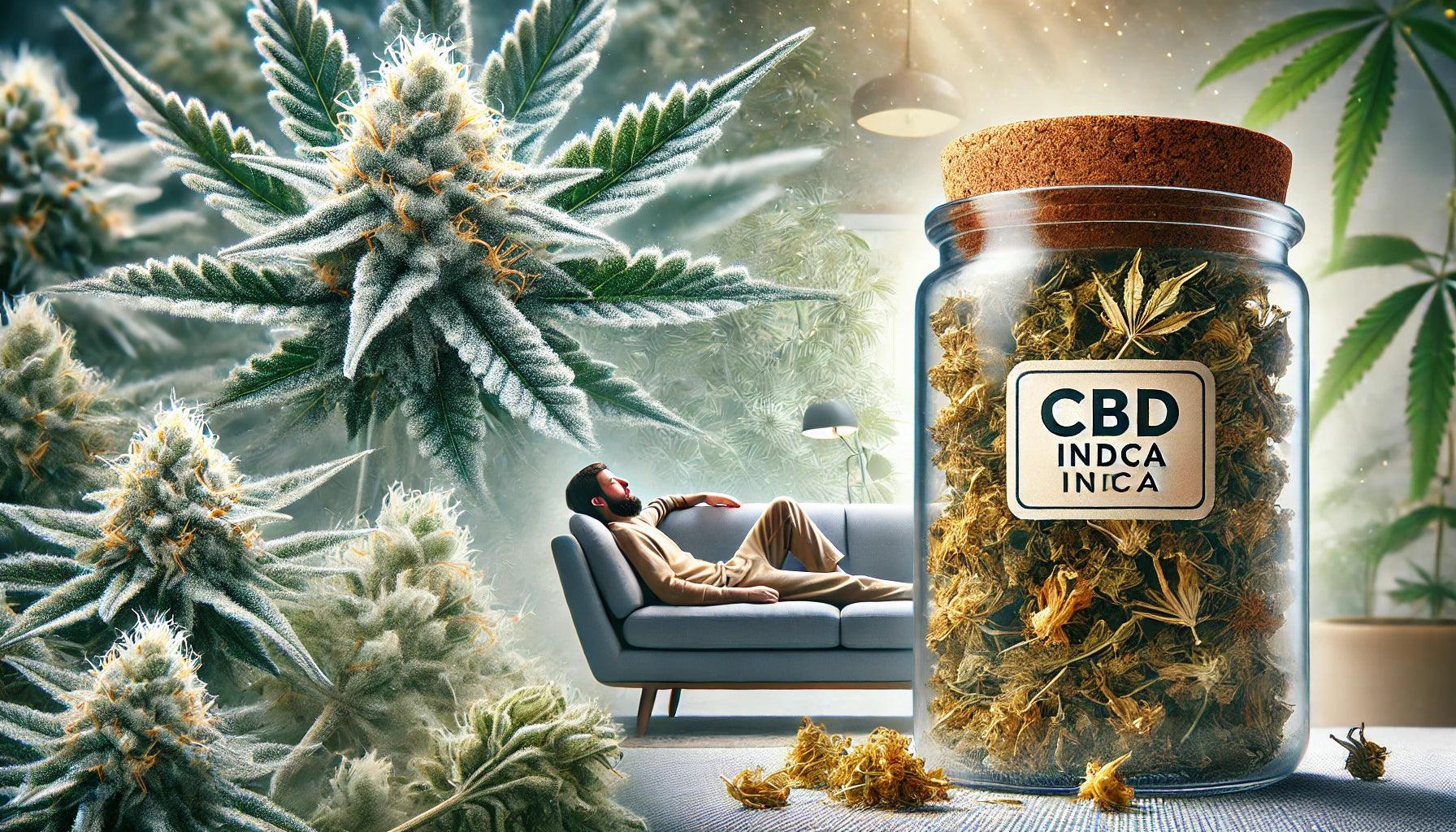 CBD Blüten Indica: Entspannung pur