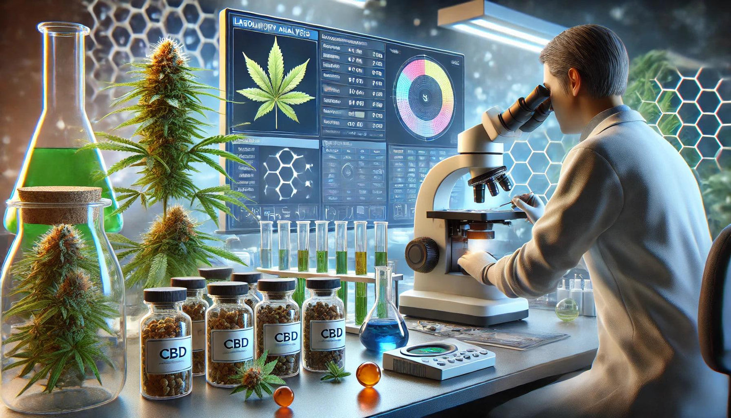 CBD Blüten Laboranalyse: Sicherheit durch Tests