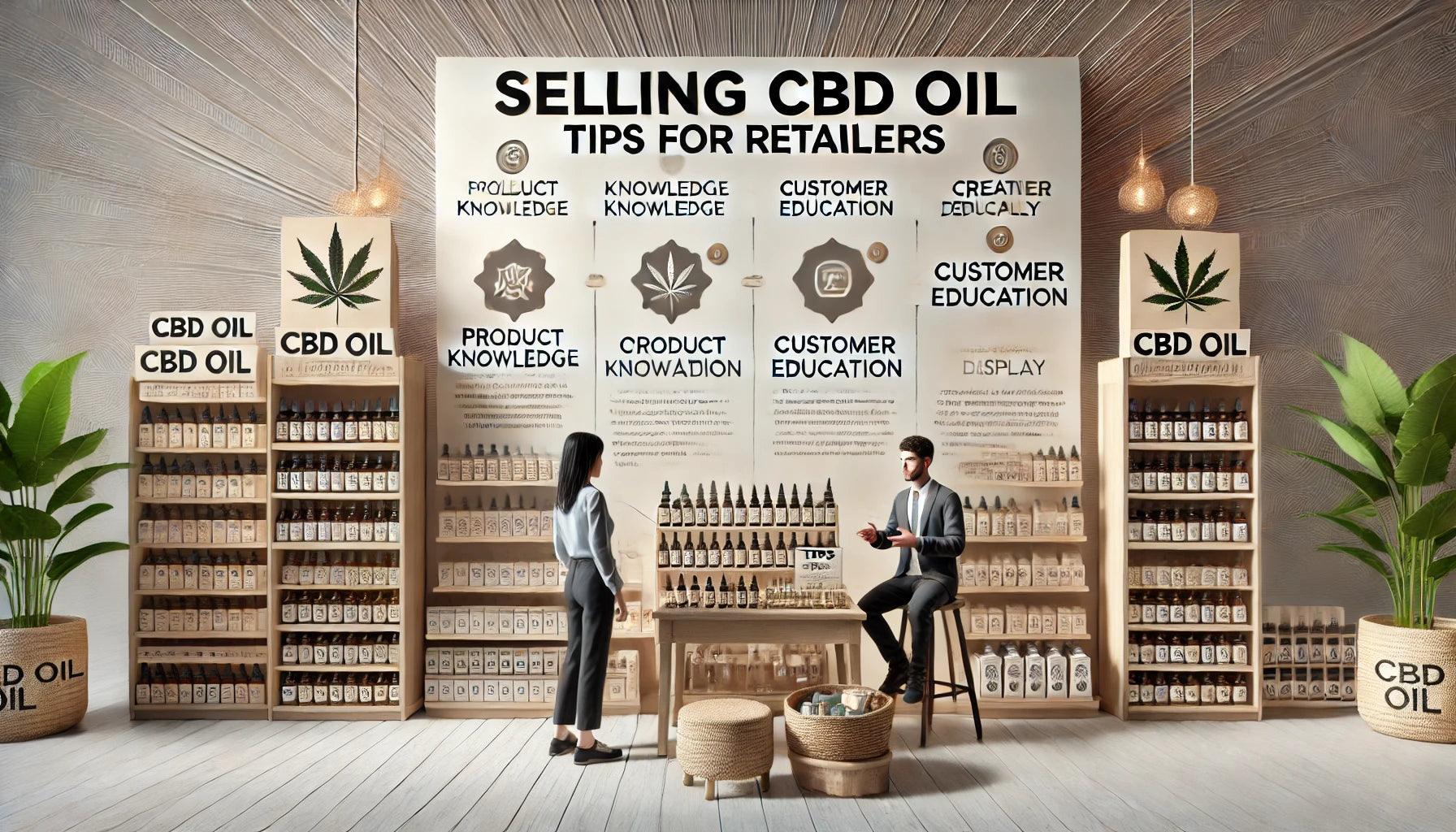 CBD Öl verkaufen: Tipps für Händler