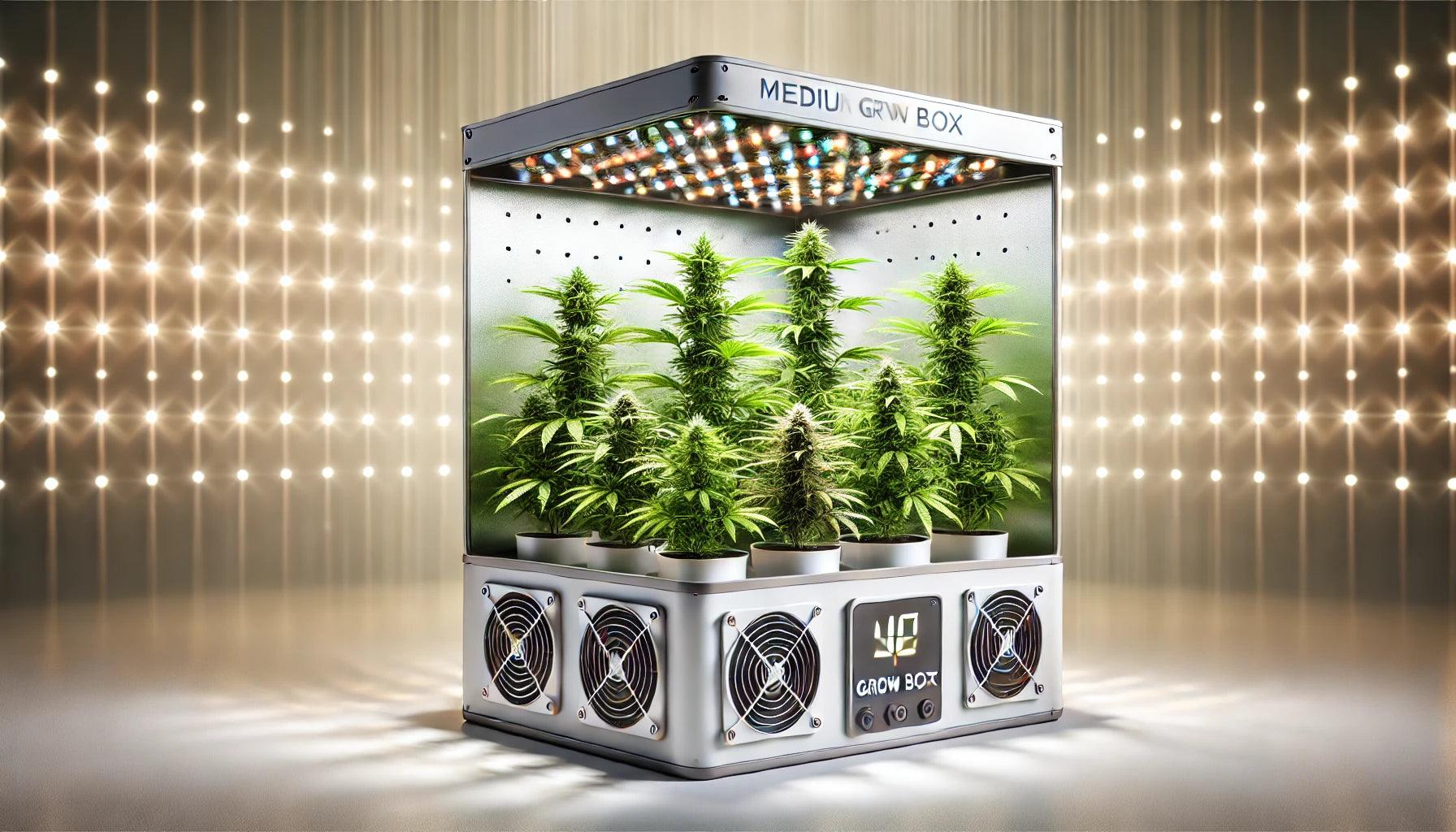 Cannabis Growbox 120x120x200: Für Großernten