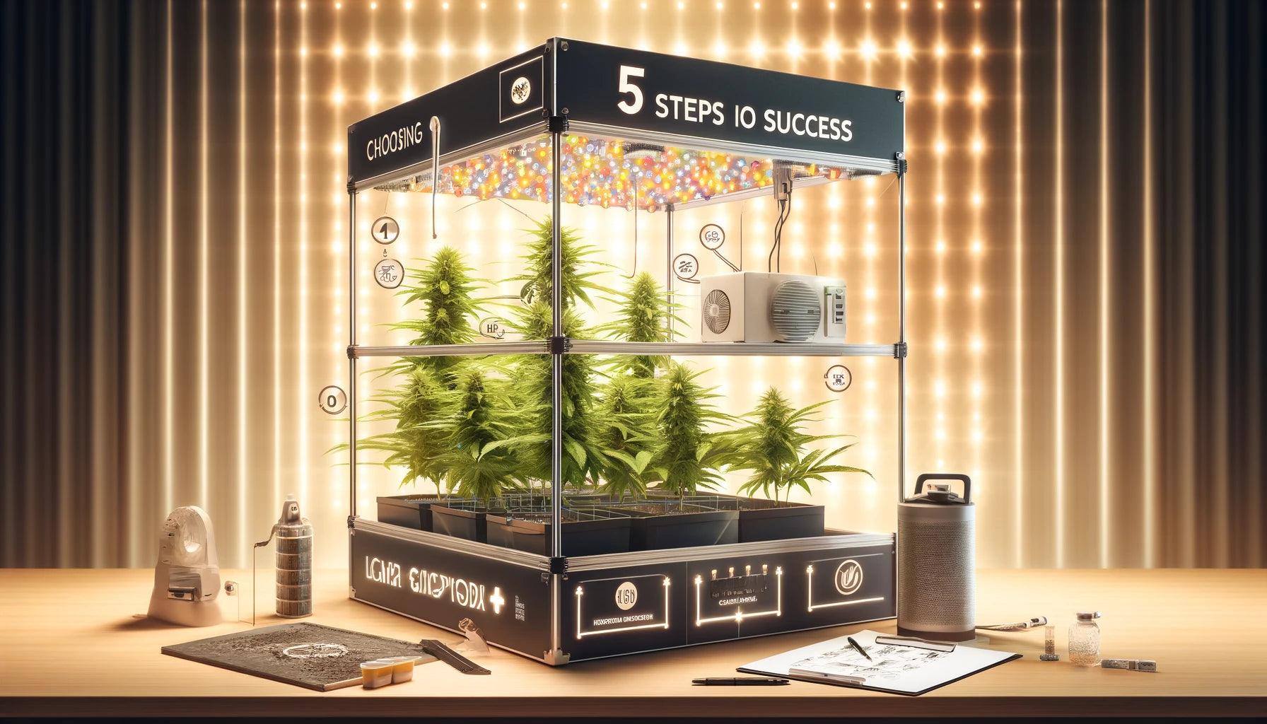 Cannabis Growbox: In 5 Schritten zum Erfolg