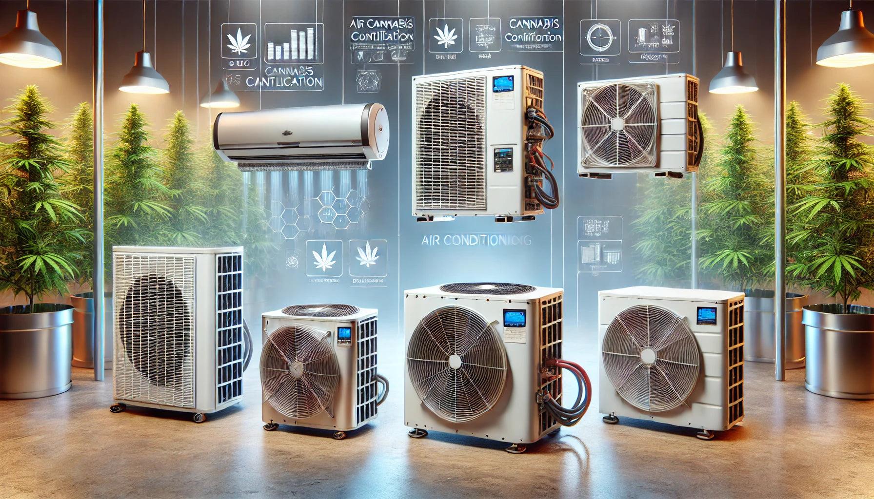 Kühle Growbox: Klimaanlagen für Cannabis-Anbau